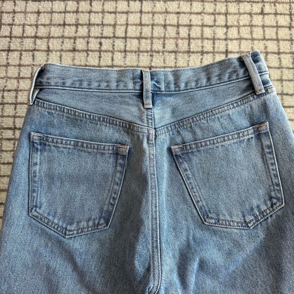 Agolde  Jamie High Rise Classic Women's Straight Leg Jeans - Light Blue - Picture 4 of 6